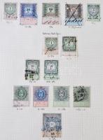 Ausztria okmánybélyeg speciál gyűjtemény a kezdetektől az 1920-as évekig, kb 2.200-2.500 db benne ma...