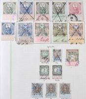 Ausztria okmánybélyeg speciál gyűjtemény a kezdetektől az 1920-as évekig, kb 2.200-2.500 db benne ma...