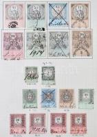 Ausztria okmánybélyeg speciál gyűjtemény a kezdetektől az 1920-as évekig, kb 2.200-2.500 db benne ma...