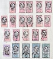 Ausztria okmánybélyeg speciál gyűjtemény a kezdetektől az 1920-as évekig, kb 2.200-2.500 db benne ma...