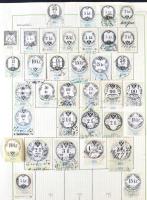 Ausztria okmánybélyeg speciál gyűjtemény a kezdetektől az 1920-as évekig, kb 2.200-2.500 db benne ma...