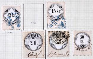 Ausztria okmánybélyeg speciál gyűjtemény a kezdetektől az 1920-as évekig, kb 2.200-2.500 db benne ma...