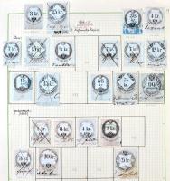 Ausztria okmánybélyeg speciál gyűjtemény a kezdetektől az 1920-as évekig, kb 2.200-2.500 db benne ma...
