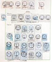 Ausztria okmánybélyeg speciál gyűjtemény a kezdetektől az 1920-as évekig, kb 2.200-2.500 db benne ma...