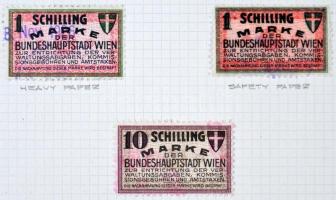 Ausztria okmánybélyeg speciál gyűjtemény a kezdetektől az 1920-as évekig, kb 2.200-2.500 db benne ma...