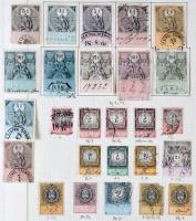 Ausztria okmánybélyeg speciál gyűjtemény a kezdetektől az 1920-as évekig, kb 2.200-2.500 db benne ma...