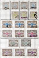 Ausztria okmánybélyeg speciál gyűjtemény a kezdetektől az 1920-as évekig, kb 2.200-2.500 db benne ma...