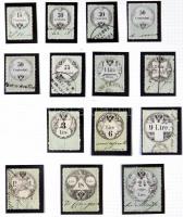 Ausztria okmánybélyeg speciál gyűjtemény a kezdetektől az 1920-as évekig, kb 2.200-2.500 db benne ma...