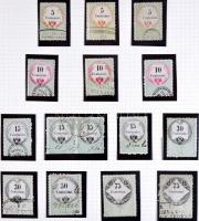 Ausztria okmánybélyeg speciál gyűjtemény a kezdetektől az 1920-as évekig, kb 2.200-2.500 db benne ma...