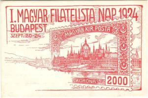 1924 Magyar filatelista nap