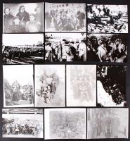 1936-1939 Fényképek a spanyol polgárháborúból, 13 db eredeti negatívról készült későbbi nagyítás / photos of Spanish Civil War, 13x18 cm