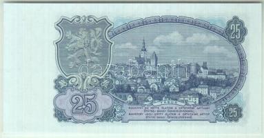 Csehszlovákia 1953. 25K T:I Czechoslovakia 1953. 25 Korun C:UNC Krause 84