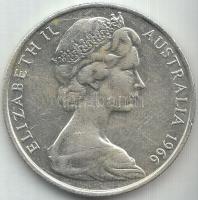 Ausztrália 1966. 50c Ag "II. Erzsébet" T:2 Australia 1966. 50 Cents Ag "Elizabeth II" C:XF Krause KM#67