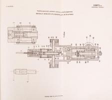 1935 Bp., Szabadalmi okirat tüzelőanyagszivattyút működtető szerkezetről, leírás és 3 rajz