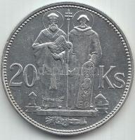 Szlovákia 1941. 20K Ag "Cirill és Metód" T:2
Slovakia 1941. 20 Korun Ag "St. Kyrill a...