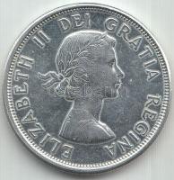 Kanada 1963. 50c Ag "II. Erzsébet" T:BU Canada 1963. 50 cents Ag "Elizabeth II" C:BU