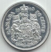 Kanada 1963. 50c Ag "II. Erzsébet" T:BU
Canada 1963. 50 cents Ag "Elizabeth II" ...