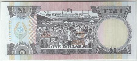 Fiji-szigetek 1987-1988. 1$ T:I 
Fiji Islands 1987-1988. 1 Dollar C:UNC
Krause 86
