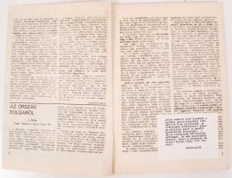 1988 Magyar Zsidó független politikai és kulturális folyóirat első &#8211; állam által elkobzott...