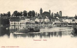 Rapperswil hafen / port, hotels