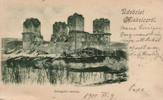 Diósgyőr várrom; Gedeon András kiadása