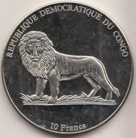 Kongó 2003. 10Fr "Citroen Trefle - 1924" T:PP
Congo 2003. 10 Francs CuNi "Citroen Tre...