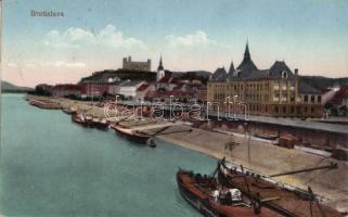 Pozsony port, castle (wet damage)