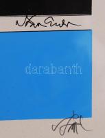 Szász Endre (1926-2003): Mulandóság. Szitanyomat, papír, jelzett, 50×70 cm