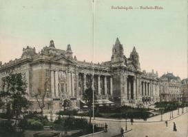 Budapest V. Szabadság tér, panoramacard (b)