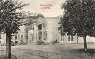 Kolozsvár sétatéri színház; Schuster Emil kiadása / theatre