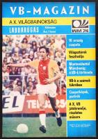 1974 VB-Magazin, A X. világbajnokság, labdarúgás, különszám