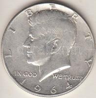 Amerikai Egyesült Államok 1964. 1/2$ Ag "Kennedy" T:2-,3
USA 1964. 1/2 Dollar Ag "Ken...
