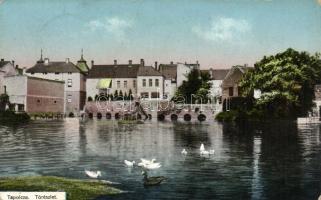 Tapolca tó; Lővy B. kiadása (kis szakadás / small tear)