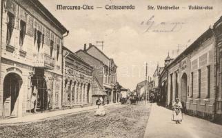 Csíkszereda Vadász utca, Czáka Béla üzlete / street, shop