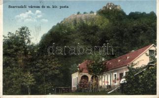 Szarvaskő várrom, posta (fa)