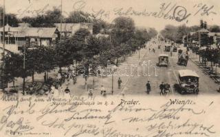 Vienna, Wien; Prater, Austellungsstrasse