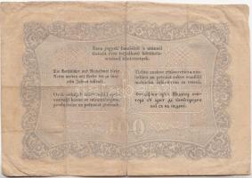 1848. 100Ft "Kossuth bankó" T:III-