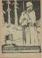 WWII Hungarian military christmas greeting (EK)