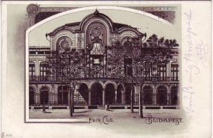 Budapest Park Club litho