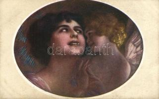 Italian art postcard, B.K.W.I. No. 698-6, s: Guezzoni (EB)