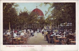 1909 Budapest Kolegerszky Viktor kioszkja