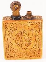 1 db régi gravírozott réz öngyújtó