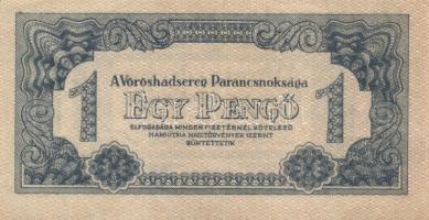 1944. 1P + 5P "A Vöröshadsereg Parancsnoksága" számozás nélkül T:II-/III
Adamo P41A,43
