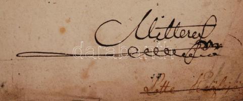 cca 1780 Allegro Morceau détaché pour le piano forte Celebre W. A. Mozart a Vienne 6p. Kotta / notes