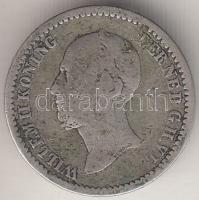 Hollandia 1848. 10C Ag T:3 Netherlands 1848. 10 Cents Ag C:F