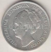 Hollandia 1929. 1G Ag "I. Vilma" T:2,2-
Netherlands 1929. 1 Gulden Ag "Wilhelmina I&q...