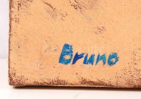 Fuchs Tamás (1962-):I try to understand. Olaj, vászon, jelzett (Bruno), 50×40 cm