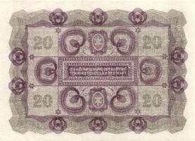 Ausztria 1922. 20K (6x) sorszámkövető T:I,I-
Austria 1922. 20 Kronen (6x) sequential serials C:UNC,A...