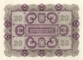 Ausztria 1922. 20K (6x) sorszámkövető T:I,I-
Austria 1922. 20 Kronen (6x) sequential serials C:UNC,A...
