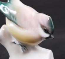 Zsolnay veréb, kézzel festett, jelzett, hibátlan/ Zsolnay chinaware figure m:10 cm